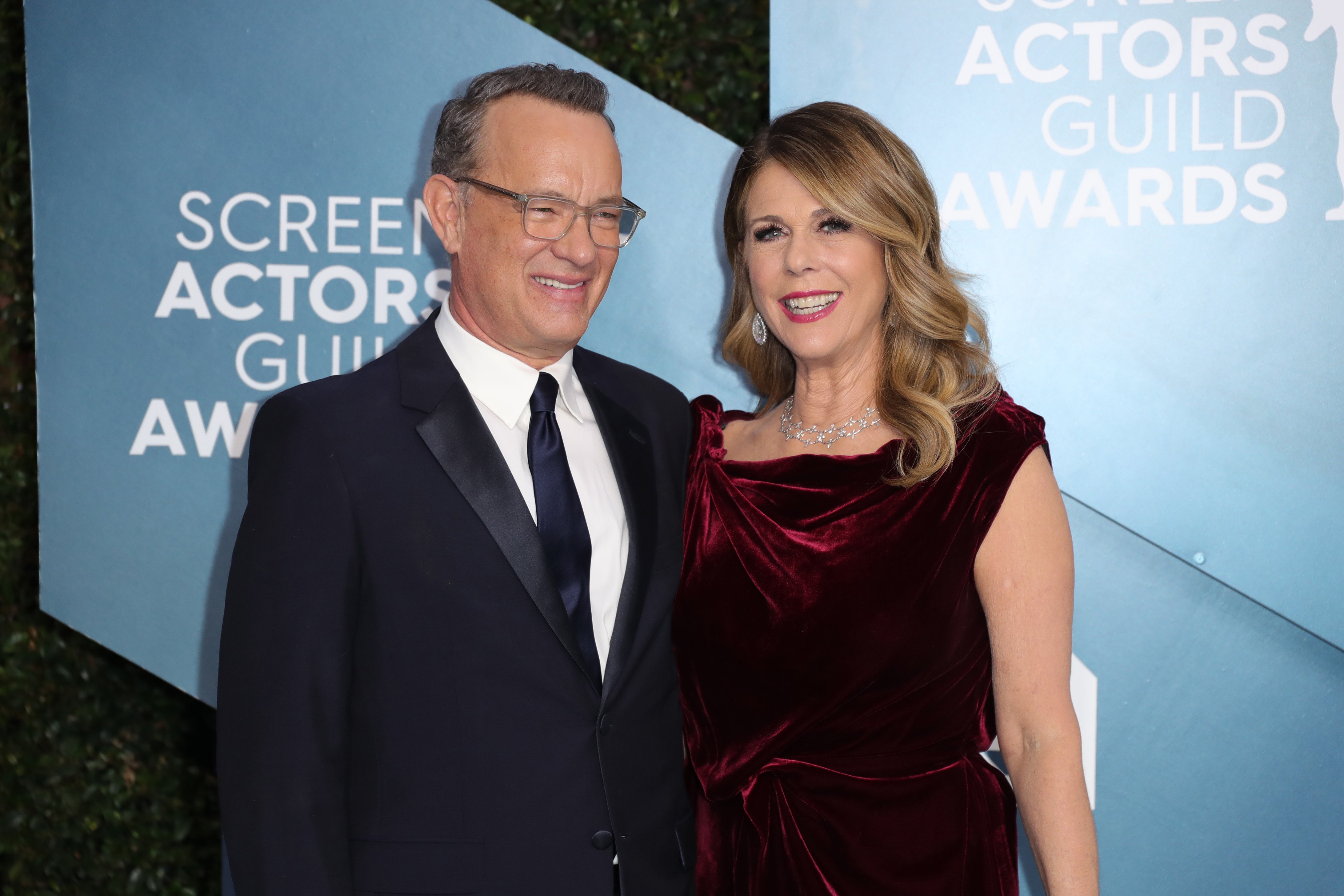 Tom Hanks and Rita Wilson attend 26th Annual Screen Actors Guild Awards at The Shrine Auditorium on January 19, 2020 in Los Angeles, California | Source: Getty Images