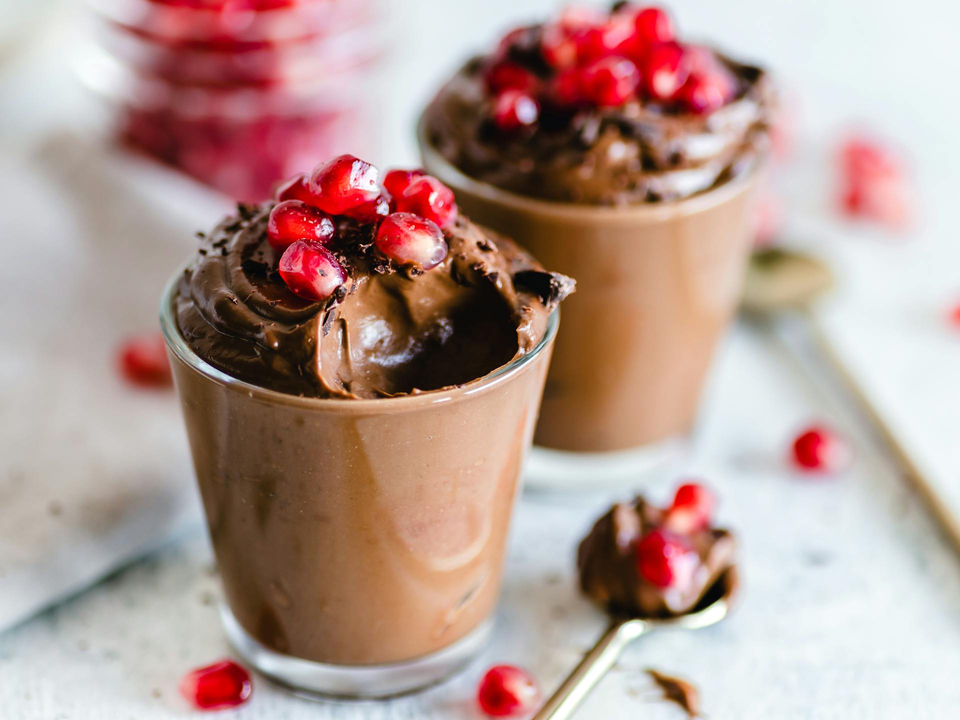 A close-up of chocolate mousse | Source: Pexels