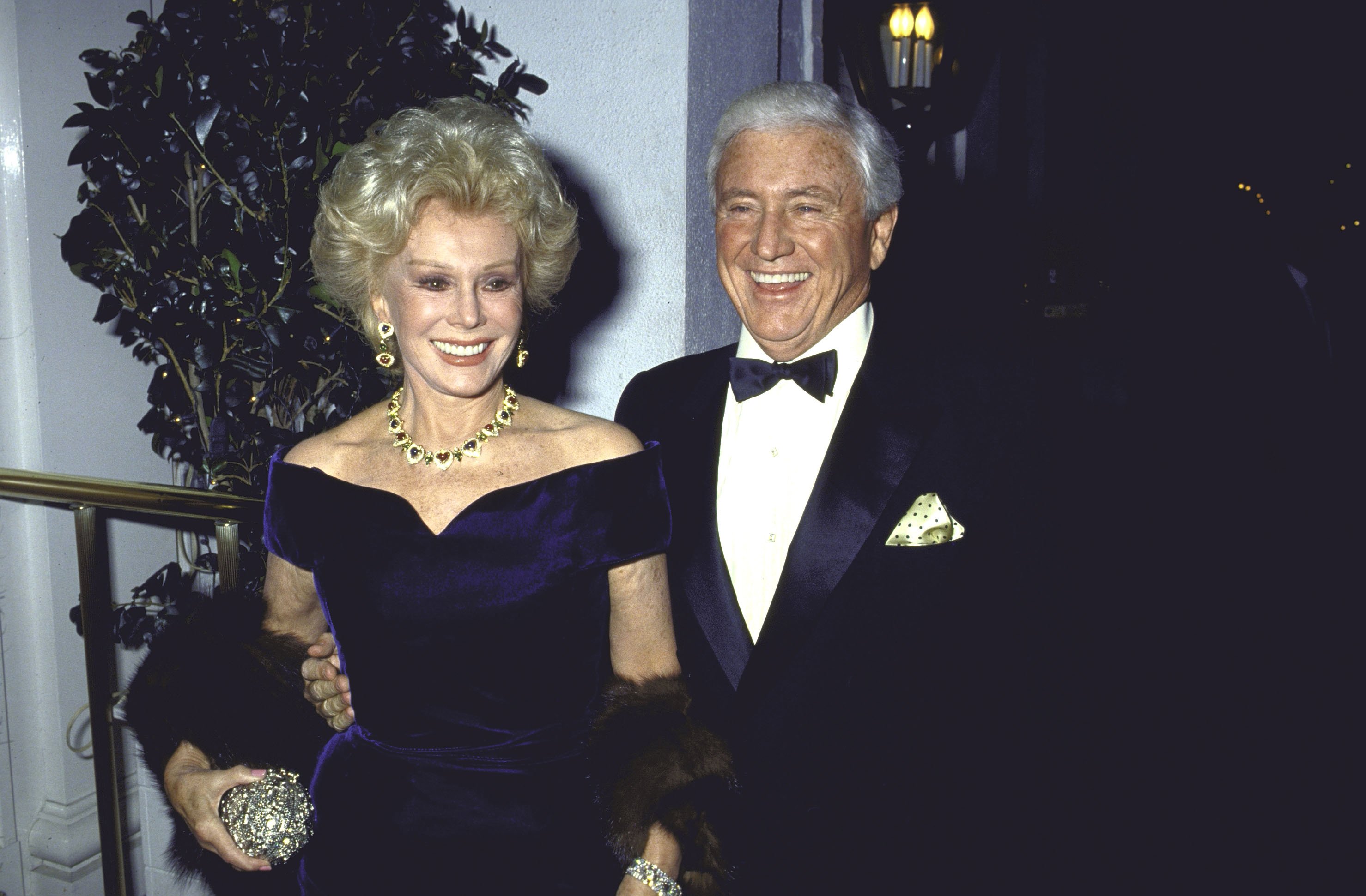 Eva Gabor and TV star Merv Griffin. | Photo: Getty Images