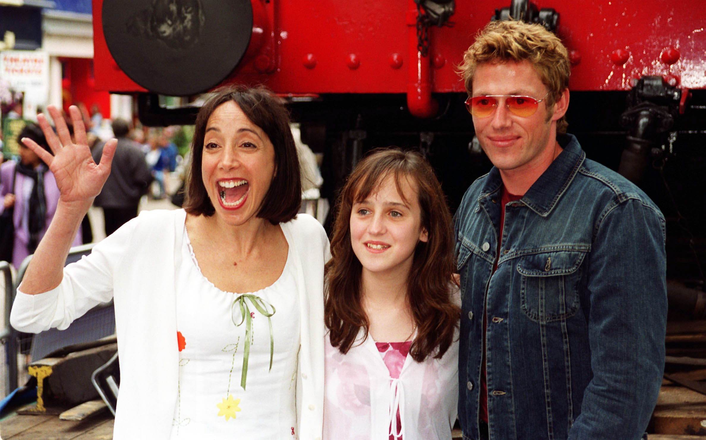 Did Conn, Mara Wilson and Michael E Rodgers attend the world charity premiere of "Thomas and the Magic Railroad," 2000 | Source: Getty Images