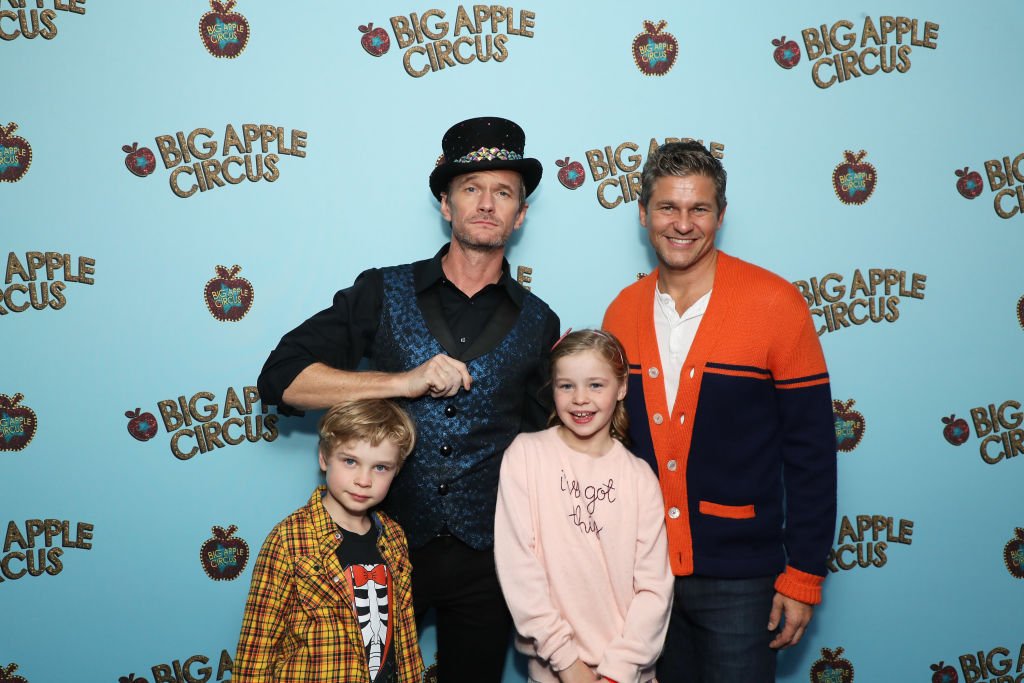 Neil Patrick Harris and David Burtka attend the Opening Night of Big Apple Circus on October 27, 2019, in New York City. | Source: Getty Images.