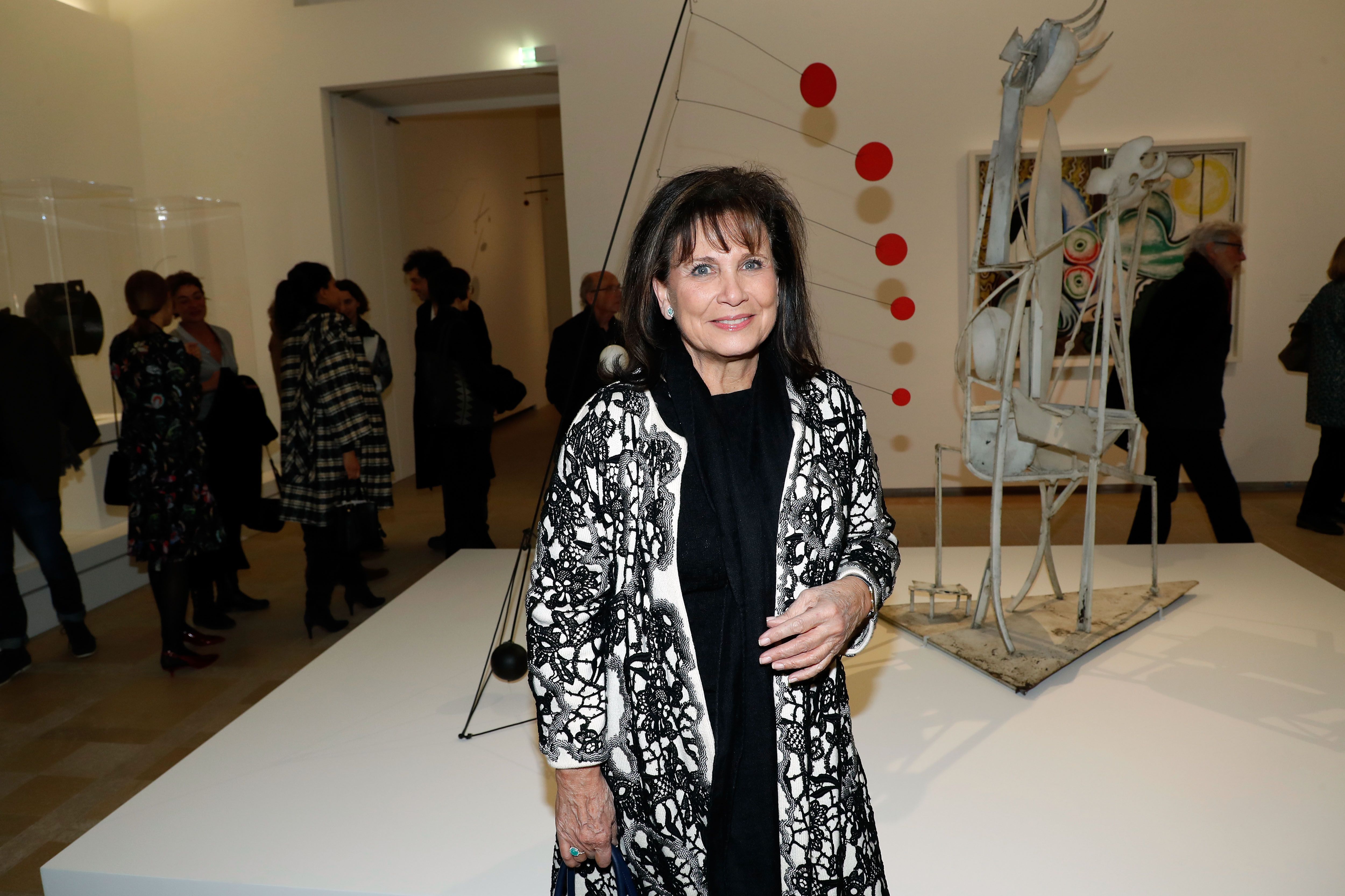 Anne Sinclair au Musée national Picasso-Paris le 17 février 2019 à Paris, France. | Photo : Getty Images