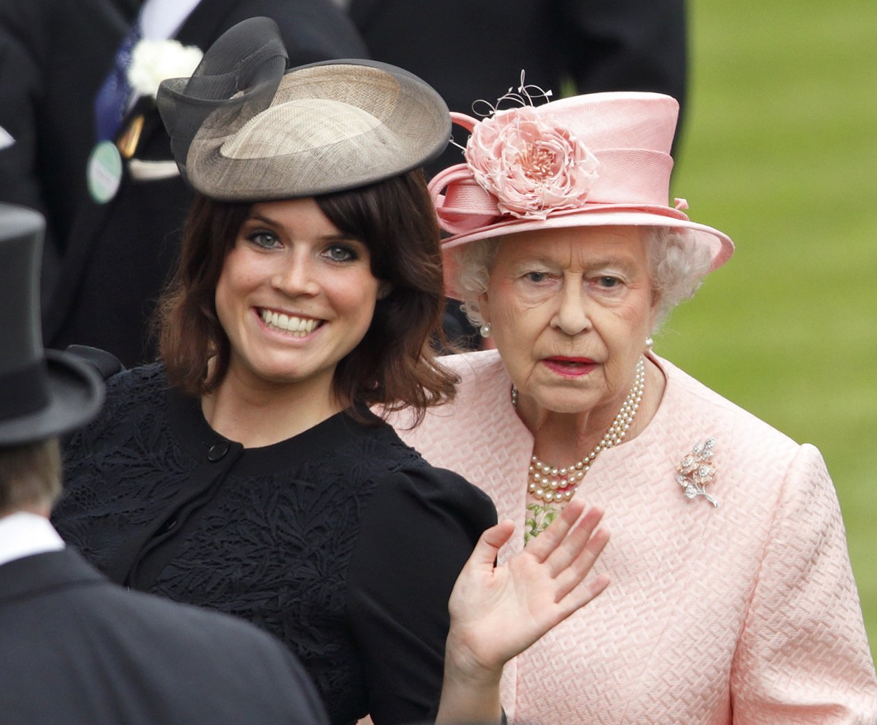Princess Eugenie of York and Queen Elizabeth II attend Royal Ascot on June 18, 2013. | Photo: Getty Images
