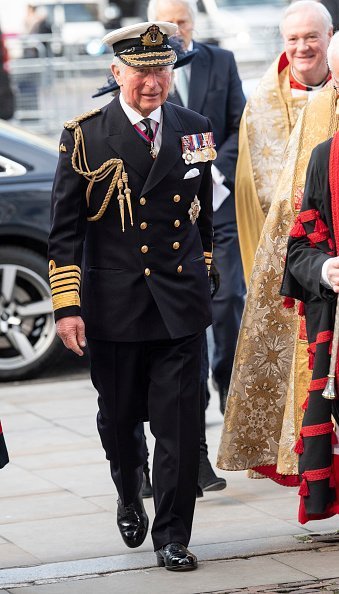  Prince Charles, Prince of Wales attends a Service of Thanksgiving for the life and work of Sir Donald Gosling at Westminster Abbey | Photo: Getty Images