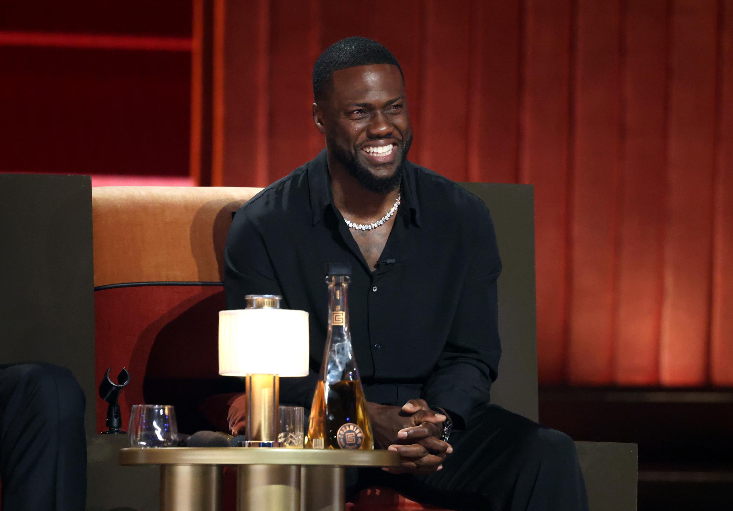 Kevin Hart is seen onstage during Netflix Is A Joke Festival Presents: The Roast of Kevin Hart at The Kia Forum on May 10, 2026, in Inglewood, California | Source: Getty Images