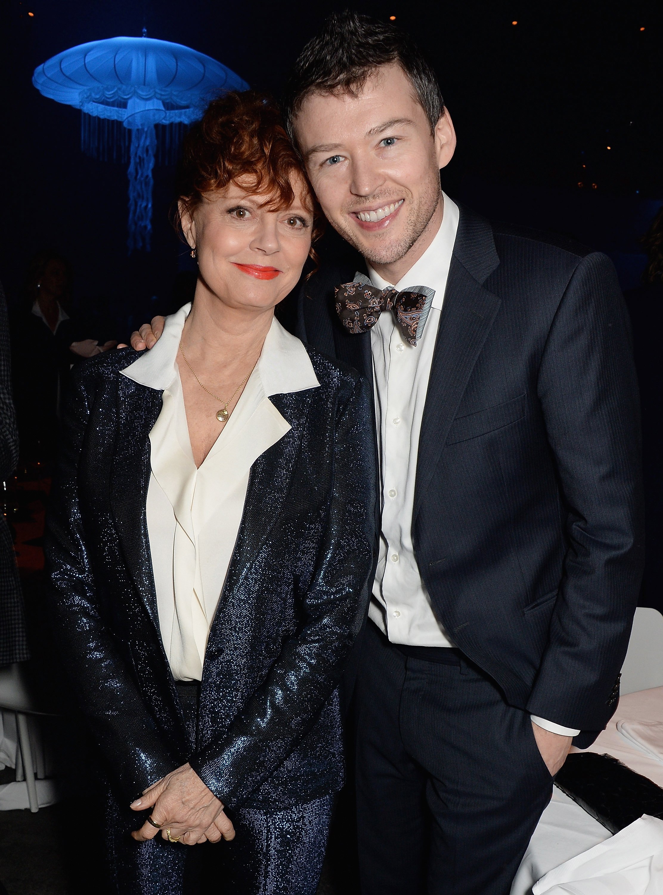 Susan Sarandon and Jonathan Bricklin attend the IWC "Inside The Wave" Gala event during the Salon International de la Haute Horlogerie (SIHH) 2014 at Palexpo on January 21, 2014 in Geneva, Switzerland | Source: Getty Images