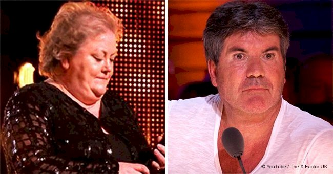 Farmer, 53, stunned audience with performance of Robbie Williams' song on 'The X Factor'