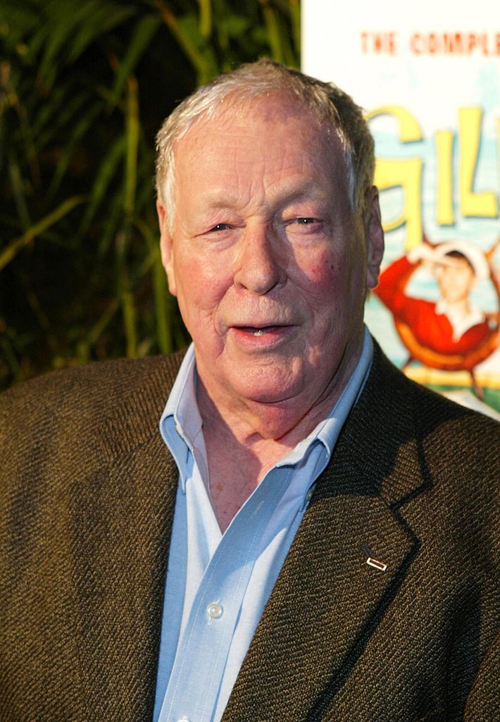 Actor Russell Johnson arrives at the launch party for "Gilligan's Island: The Complete First Season" on February 03, 2004 in Marina del Rey, California. | Source: Getty Images