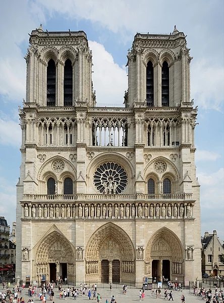 Catedral de Notre Dame. París, Francia. | Imagen: Wikipedia Catedral de Notre Dame. París, Francia. | Imagen: Wikipedia