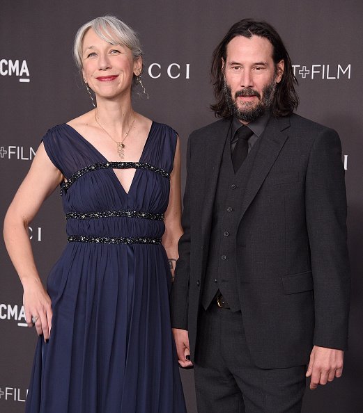 Keanu Reeves and Alexandra Grant at the 2019 LACMA Art + Film Gala on November 2, 2019 | Photo: Getty Images