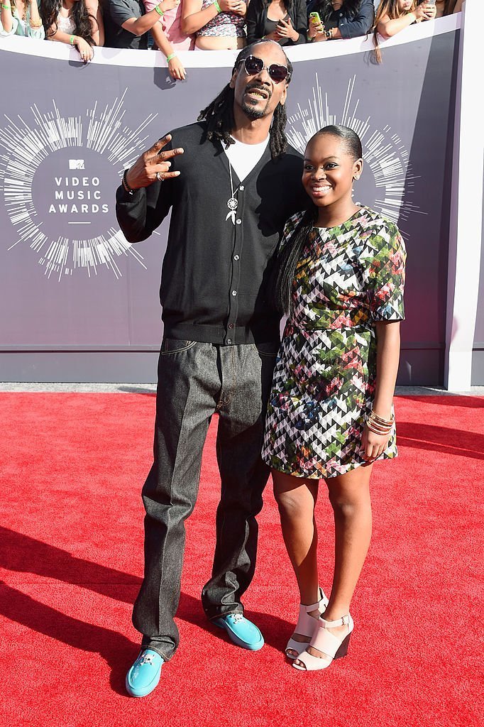 Snoop Dogg and Cori Broadus at the 2014 MTV Video Music Awards on August 24, 2014 in Inglewood, California. | Photo: Getty Images