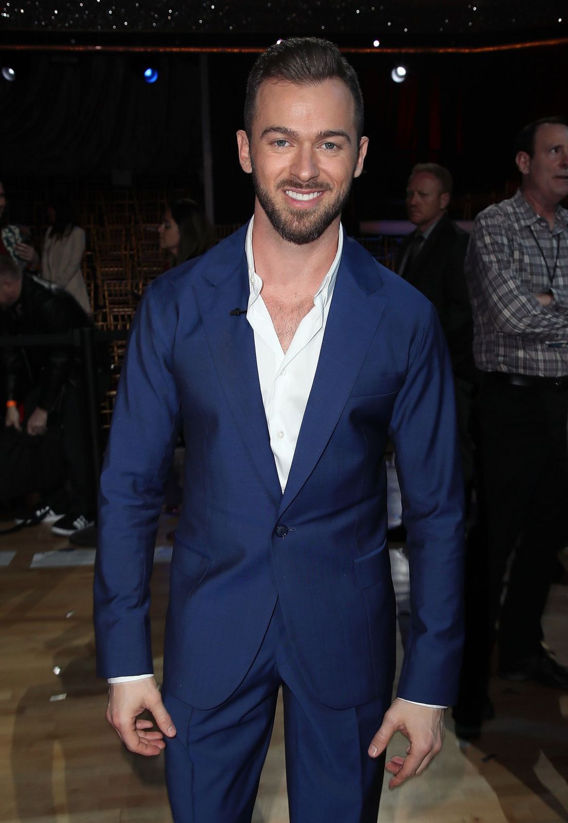 Artem Chigvintsev at "Dancing with the Stars" season 24 premiere at CBS Television City on March 20, 2017. | Photo: Getty Images