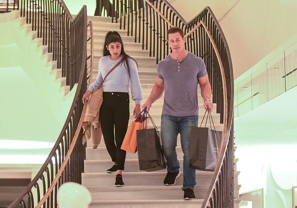 Shay Shariatzadeh and John Cena are seen on January 14, 2020 in Los Angeles, California. | Photo: Getty Images