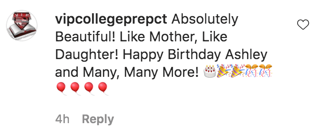 A fan commented on Vanessa Bell Calloway's video tribute to her daughter Ashley Calloway | Source: Instagram.com/vanessabellcalloway