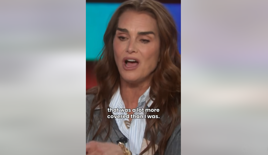 Brooke Shields reacts to Eiza González’s outfit, posted in March 2025 | Source: Facebook/KellyClarksonShow