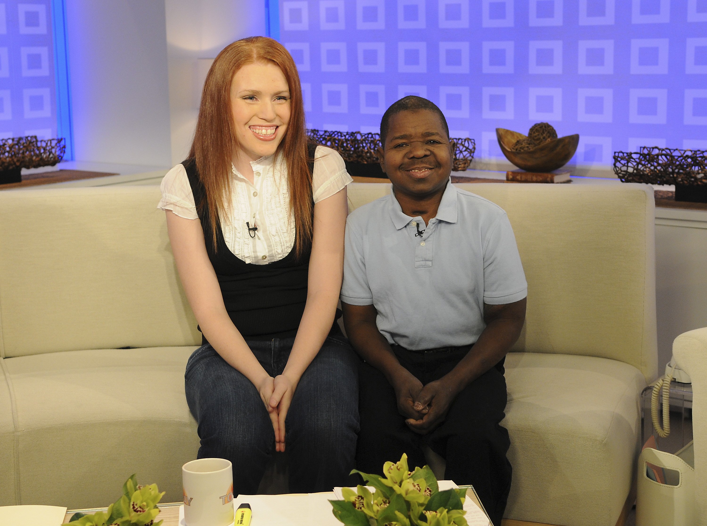 Shannon Price and Gary Coleman pictured on "Today" in 2008. | Photo: Getty Images
