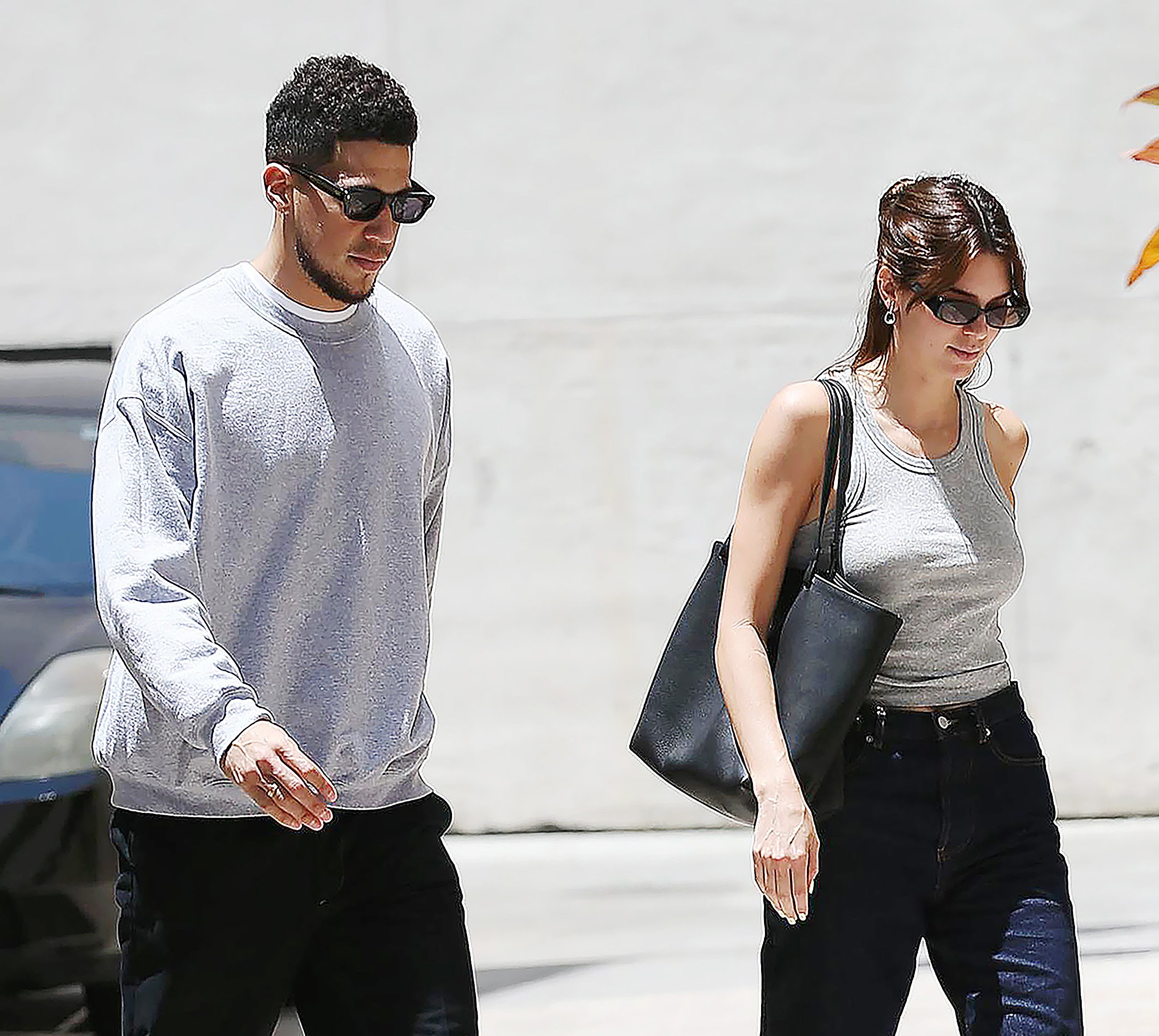 Kendall Jenner and Devin Booker are seen out and about May 24, 2022 in Los Angeles, California. | Source: Getty Images