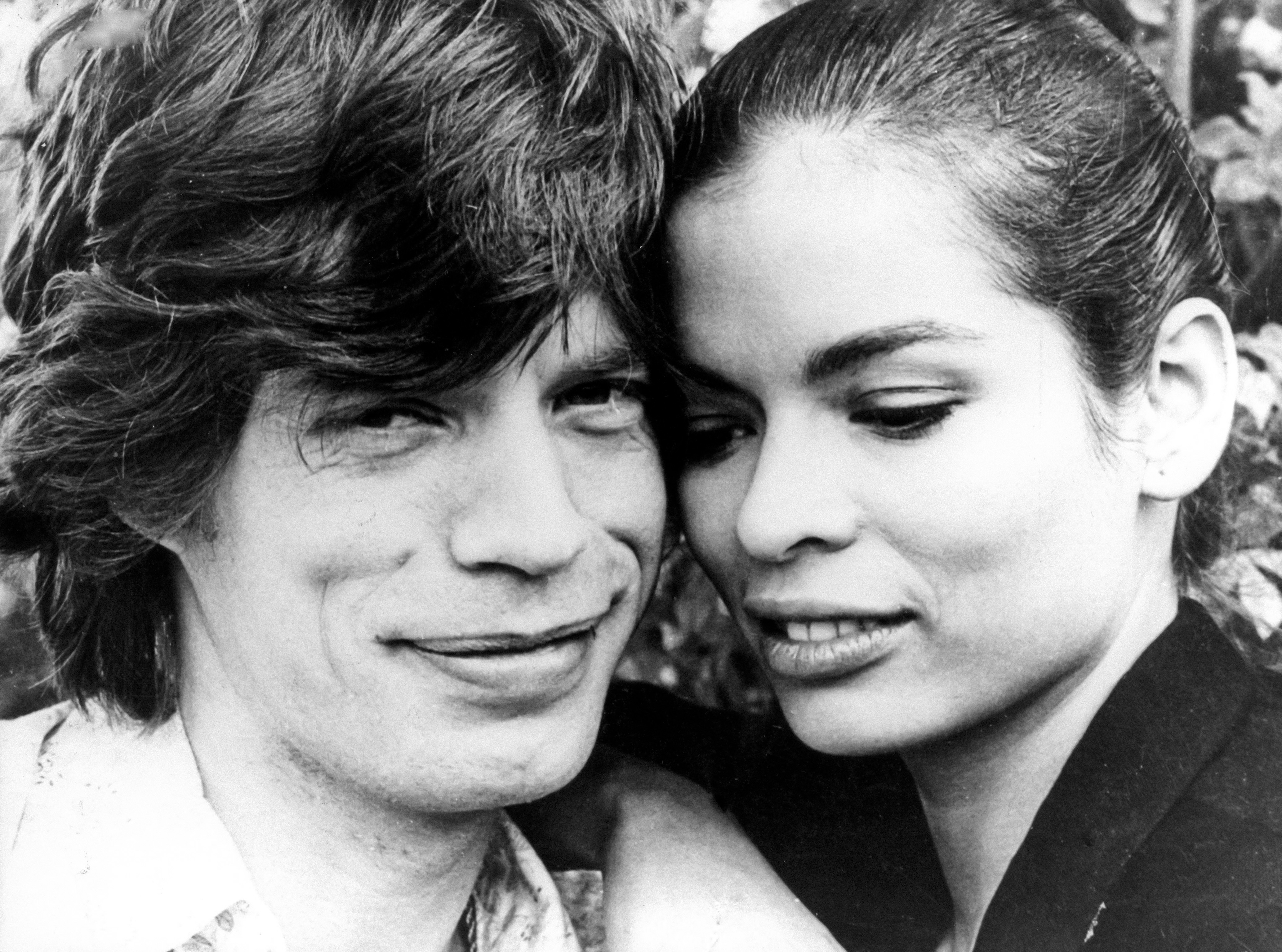 Mick Jagger and Bianca Jagger photographed on January 1, 1970 | Source: Getty Images