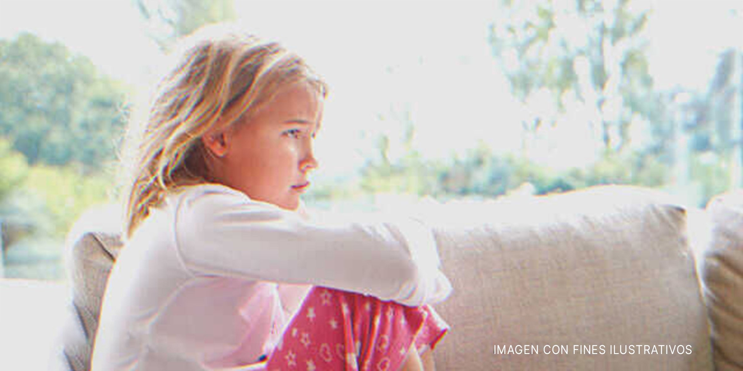 Una niña triste | Foto: Shutterstock 