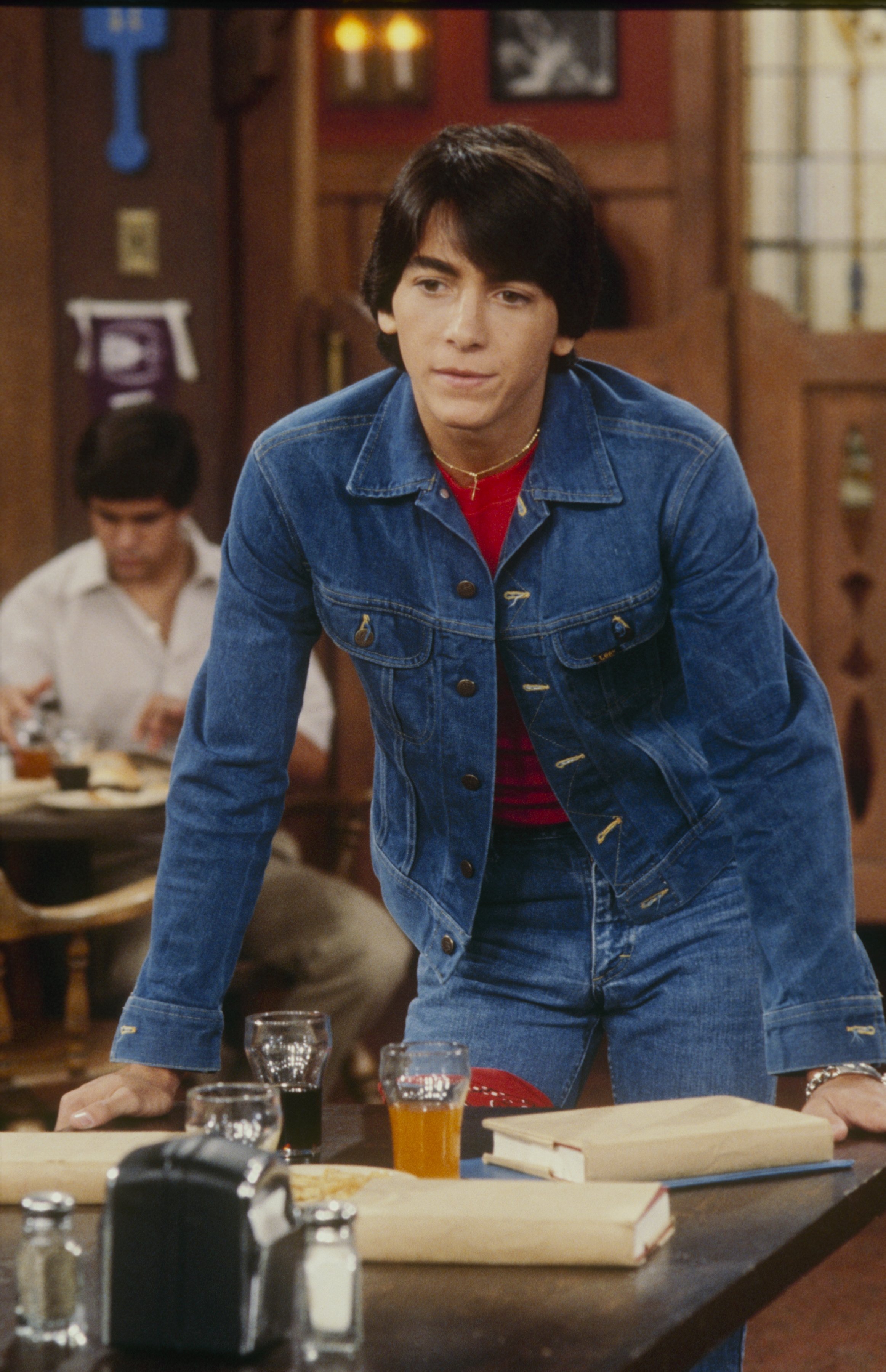 Scott Baio in the episode, "Another Night at Antoine's" of the sitcom "Happy Days" aired on on October 27, 1981 | Source: Getty Images