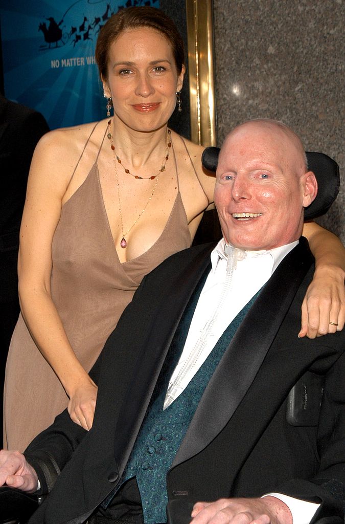 Christopher Reeve and Dana Reeve during the 2003 Tony Awards at Radio City Music Hall in New York City, United States. | Source: Getty Images
