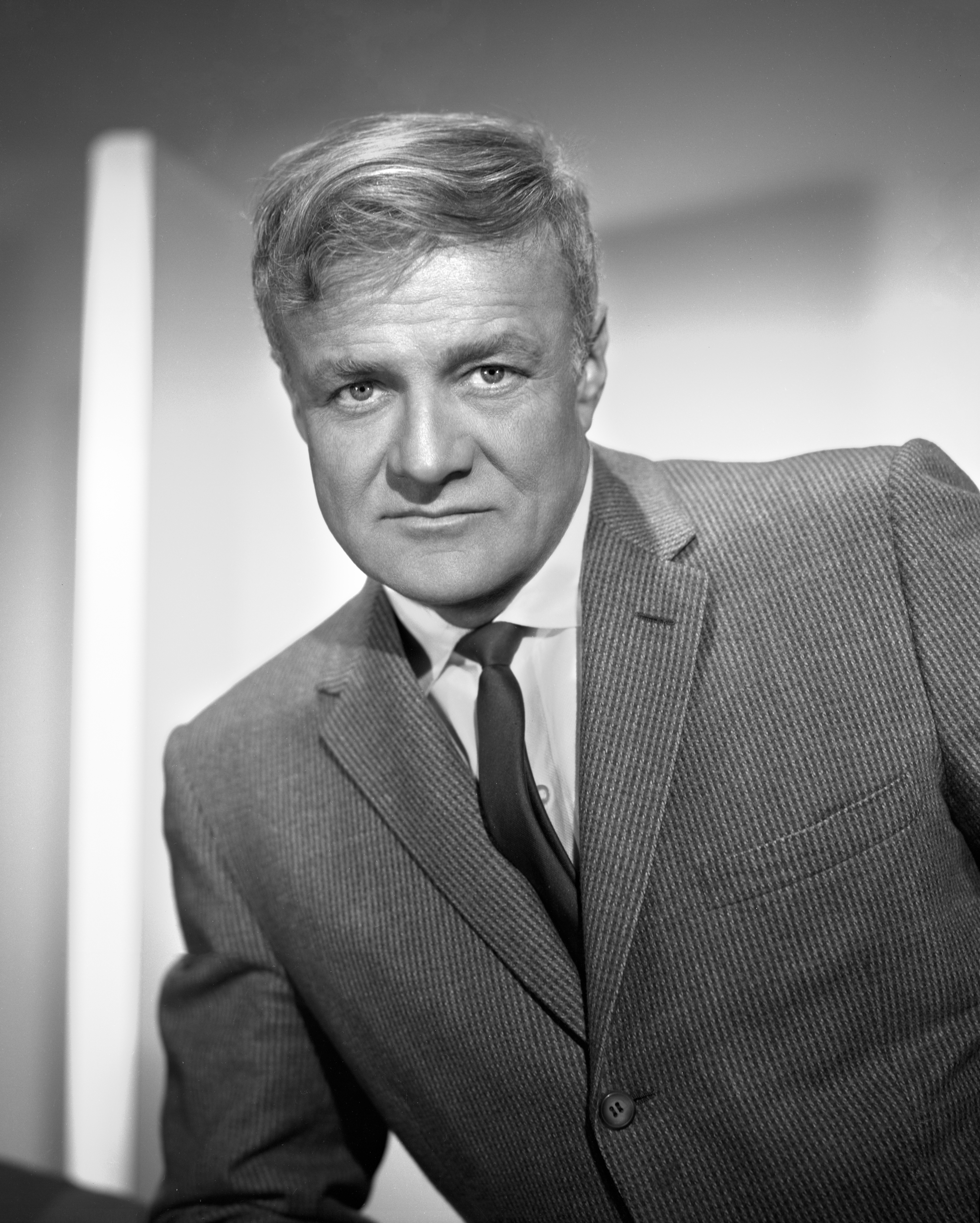 Brian Keith (as Bill Davis) on "Family Affair" on March 22, 1966 in Los Angeles, California | Source: Getty Images
