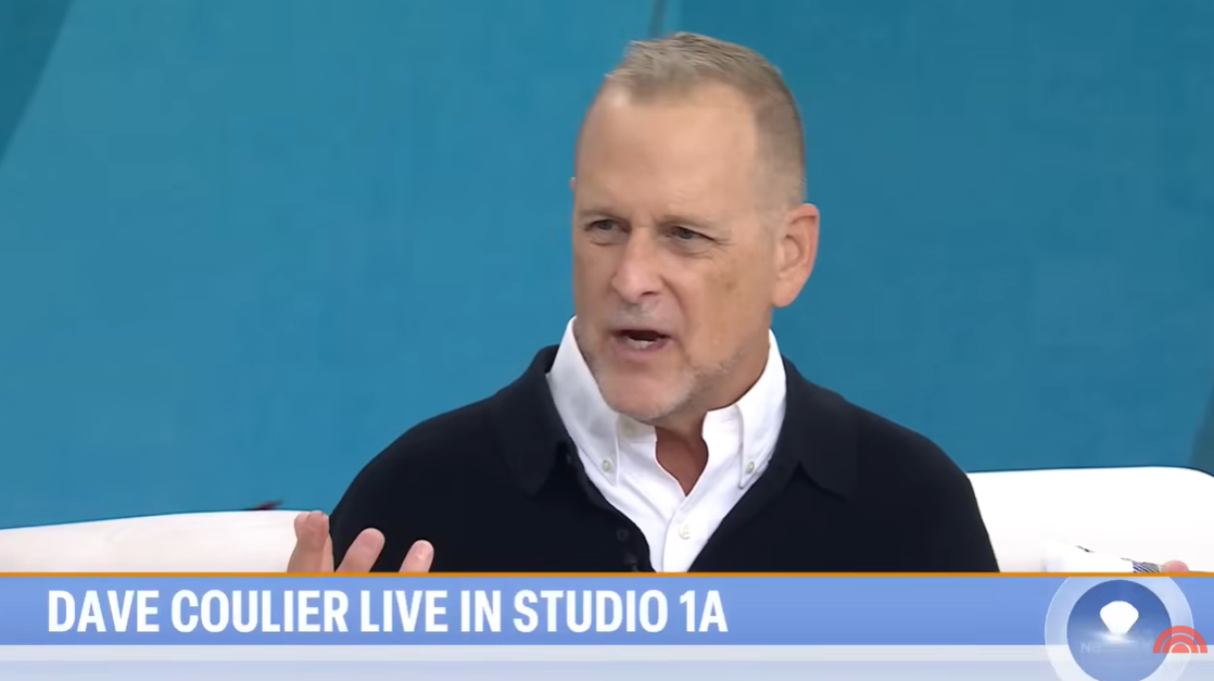 Dave Coulier speaks passionately during his live appearance on "Today," sharing insights from his ongoing health journey, as posted on December 3, 2025 | Source: YouTube/TODAY