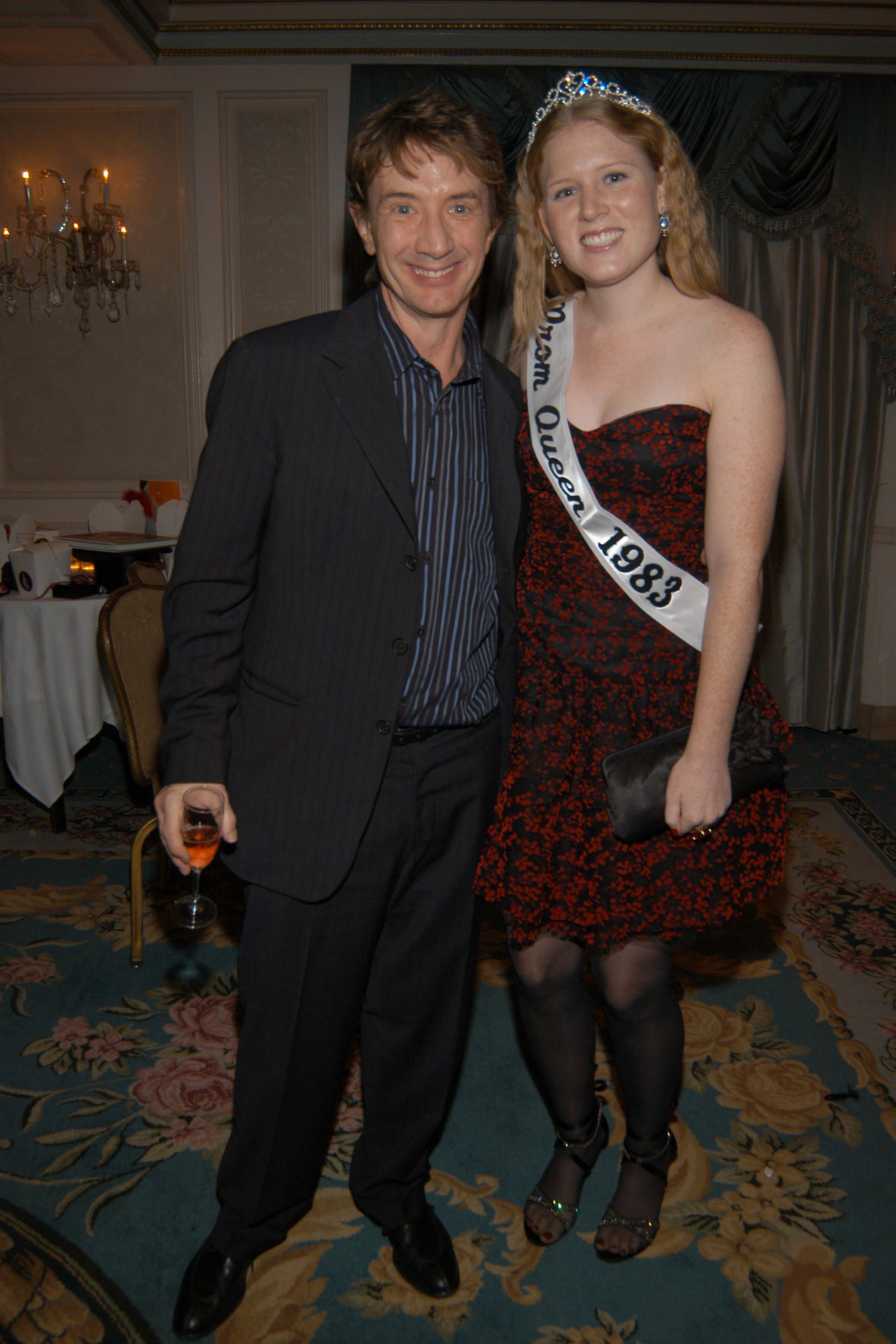 Martin and Katherine Short attend Bette Midler's New York Restoration Project (NYRP) "HULAWEEN" Gala and Midlers 60th Birthday Celebration at Waldorf Astoria Hotel on October 31, 2005 in New York City. | Source: Getty Images