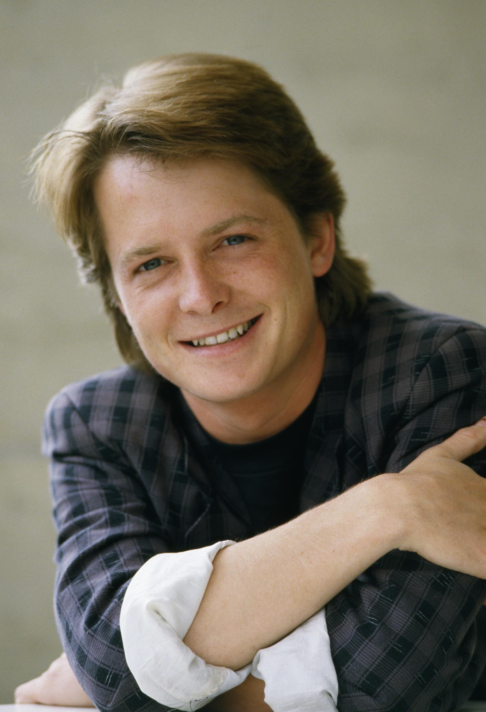 Michael J. Fox pictured on August 26, 1985, in Paris | Source: Getty Images