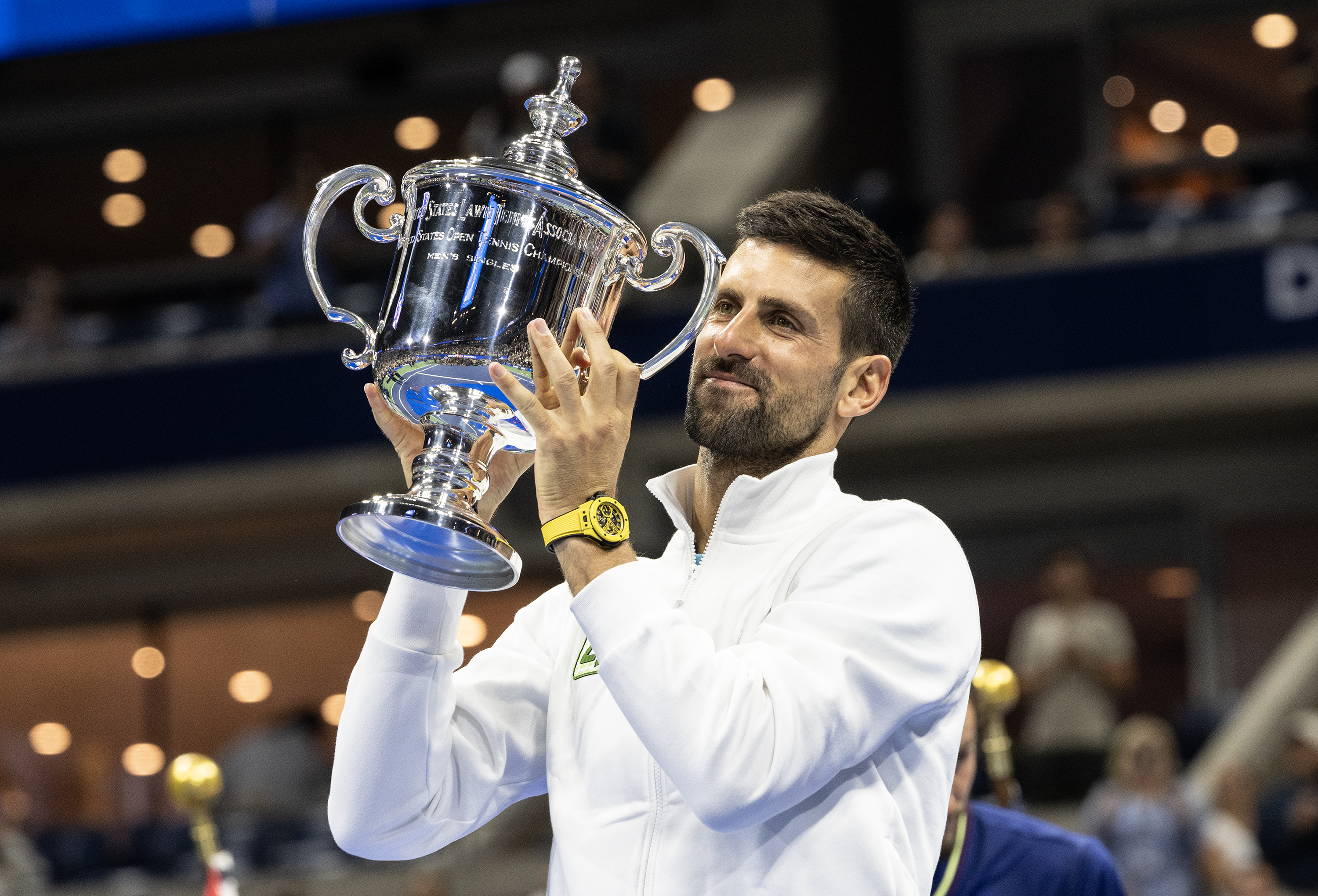 Novak Djokovic in New York in 2023 | Source: Getty Images