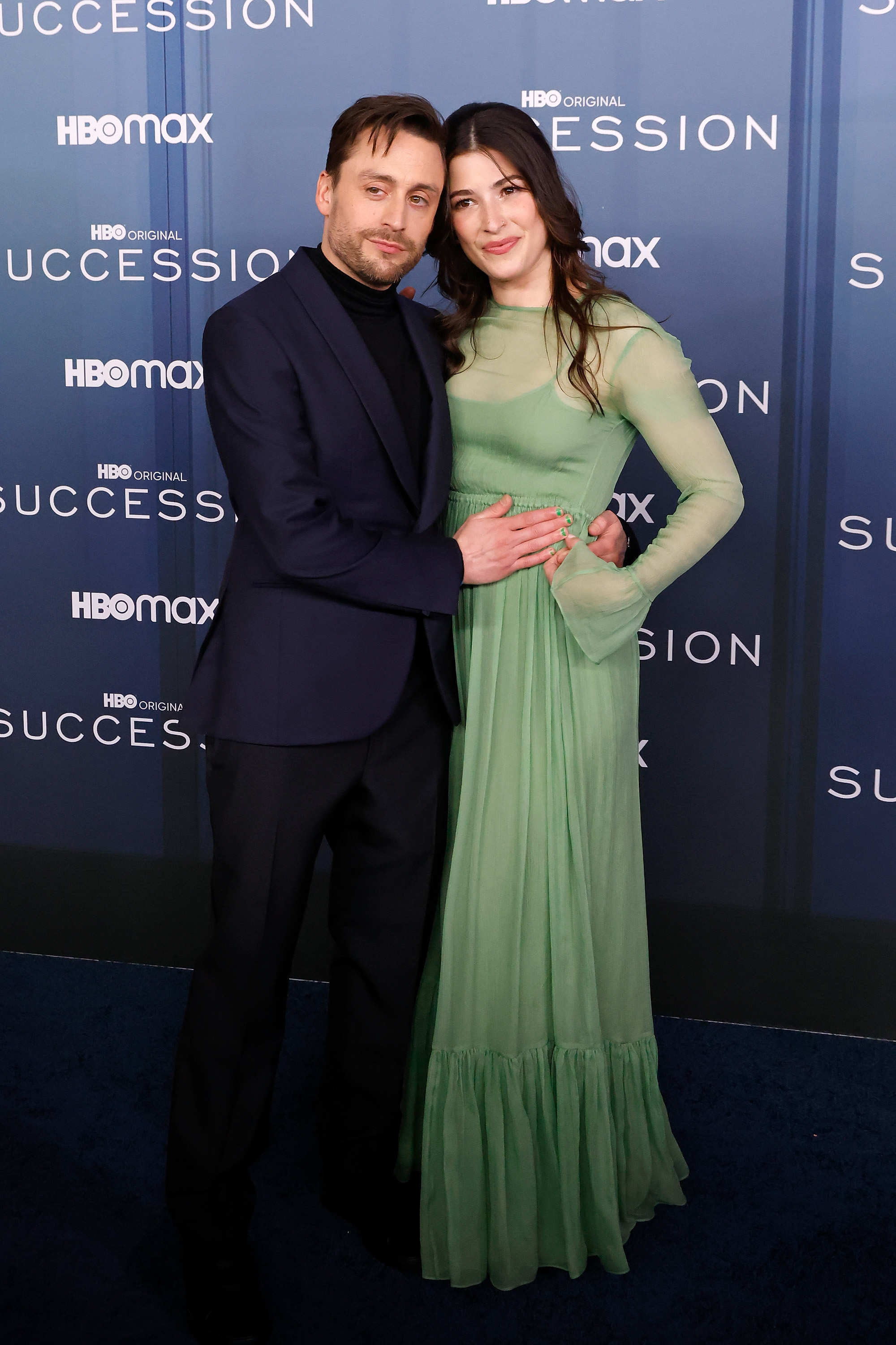 Kieran Culkin and Jazz Charton attend the Season 4 premiere of HBO's "Succession" at Jazz at Lincoln Center on March 20, 2023, in New York City. | Source: Getty Images