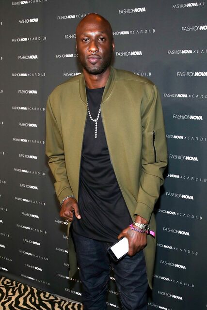 Lamar Odom attends the Fashion Nova x Cardi B event | Source: Getty Images/GlobalImagesUkraine