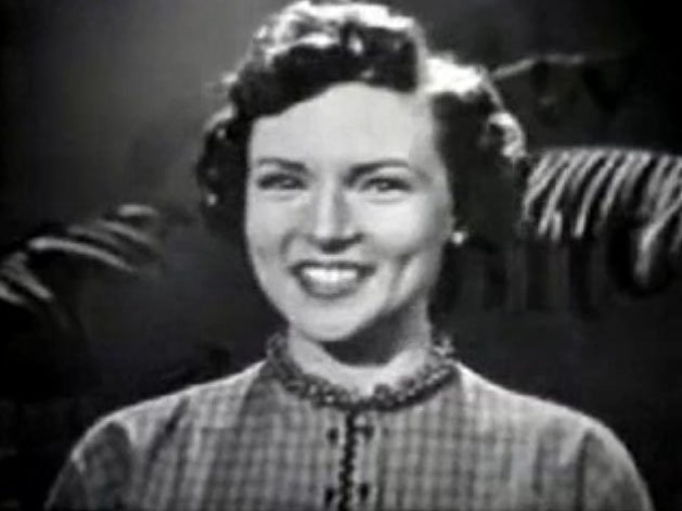 Betty White in 1954. I Image: Wikimedia Commons.