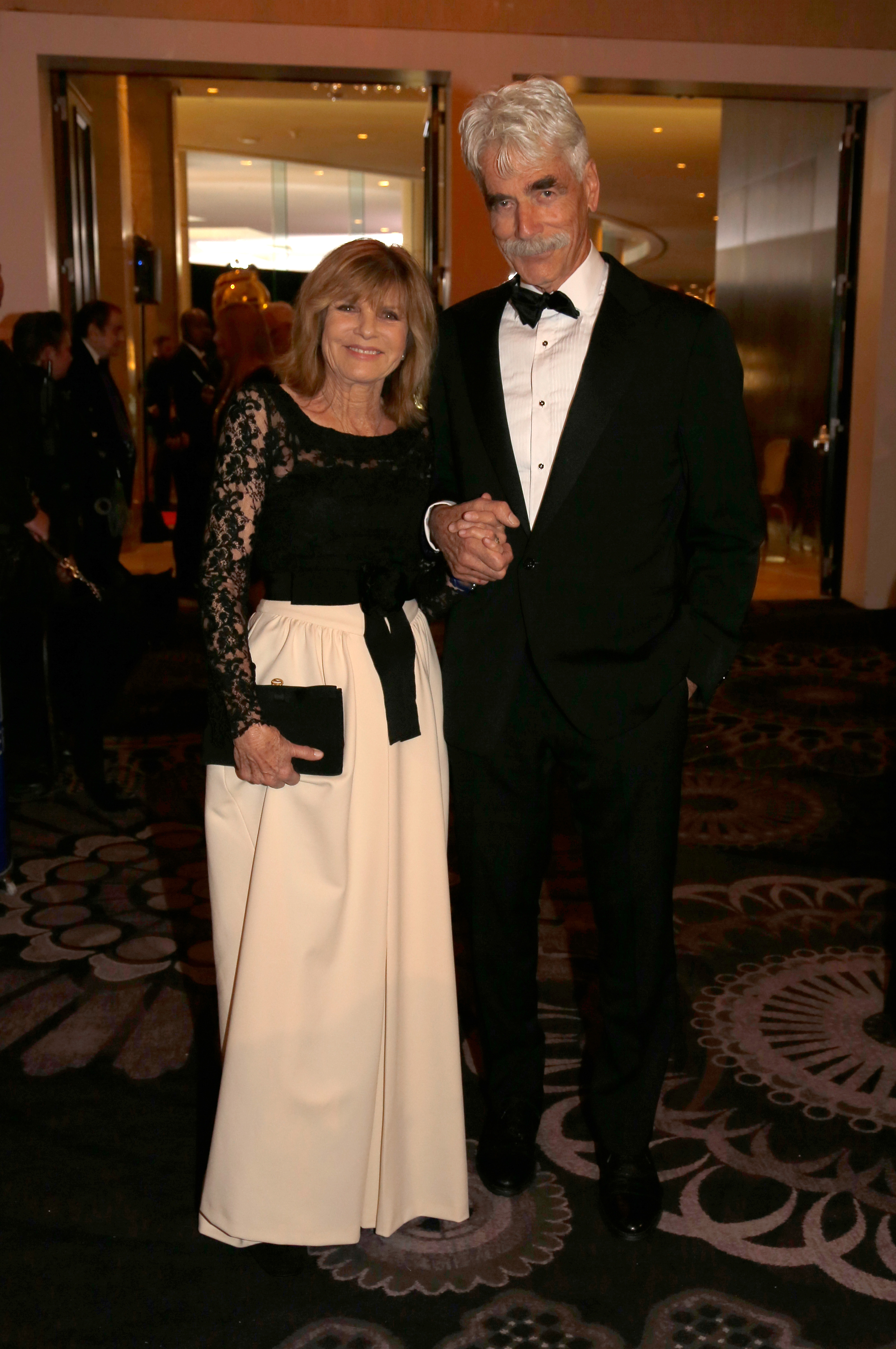 Katharine Ross and Sam Elliott at the Annual Golden Globe Awards on January 6, 2019.│ Source: Getty Images