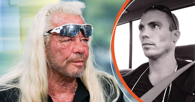  Duane Chapman on  "FOX & Friends" at FOX Studios on August 28, 2019 in New York City [left]. A picture of Duane Chapman's son, Tucker [right] | Photo: Getty Image || instagram/chapman.tucker