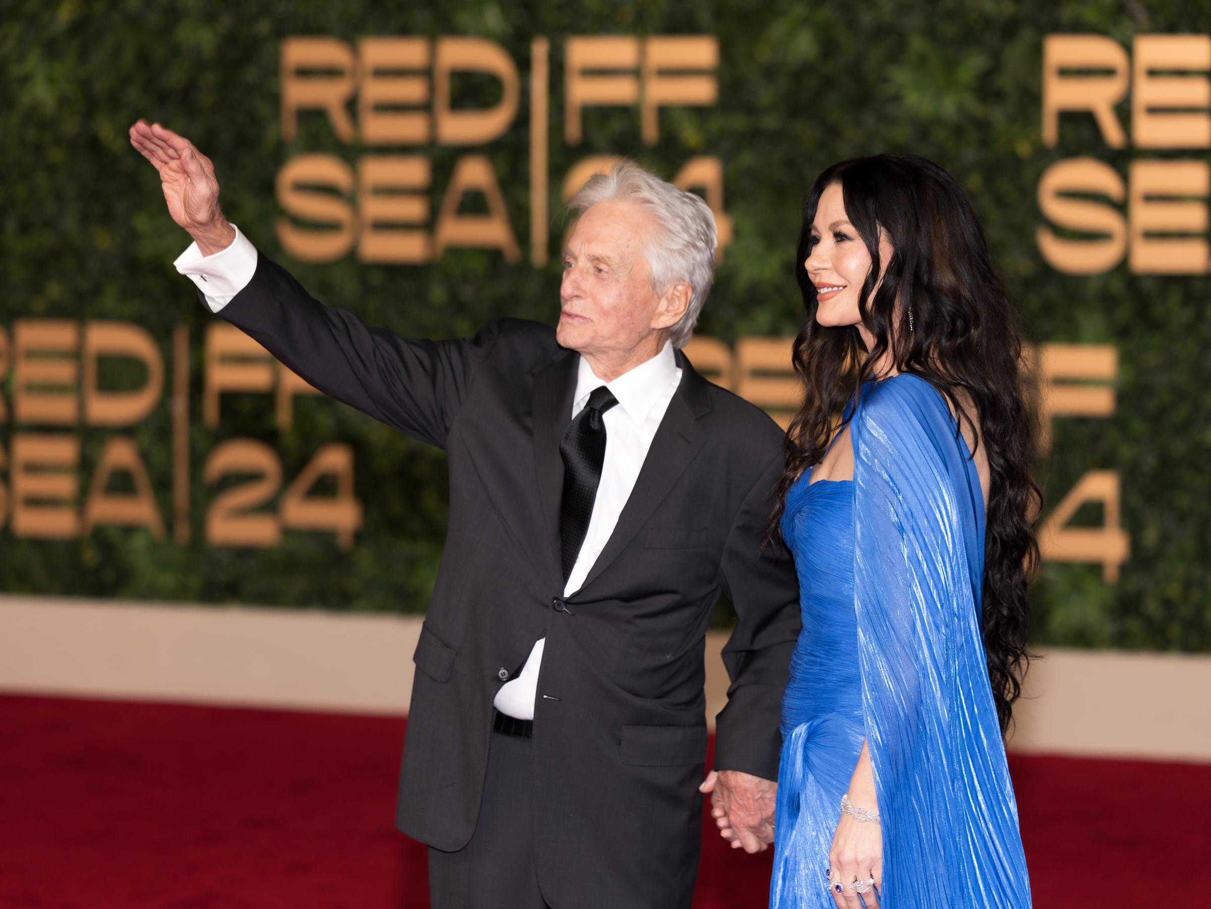 Michael Douglas and Catherine Zeta-Jones. | Source: Getty Images