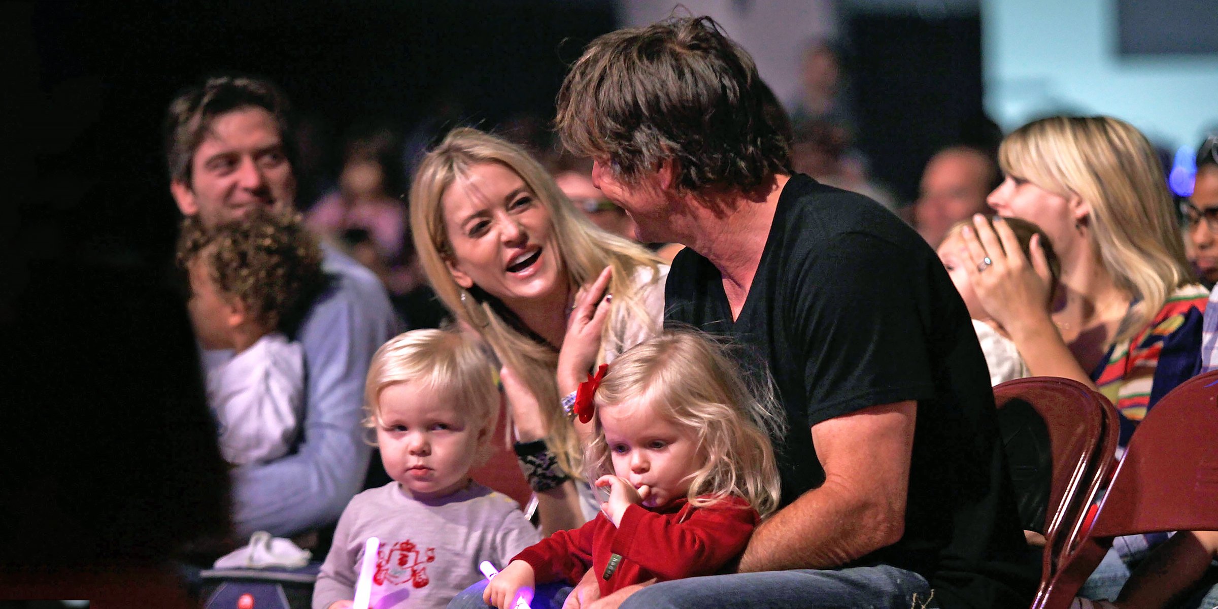 Dennis Quaid With His Twins | Source: Getty Images