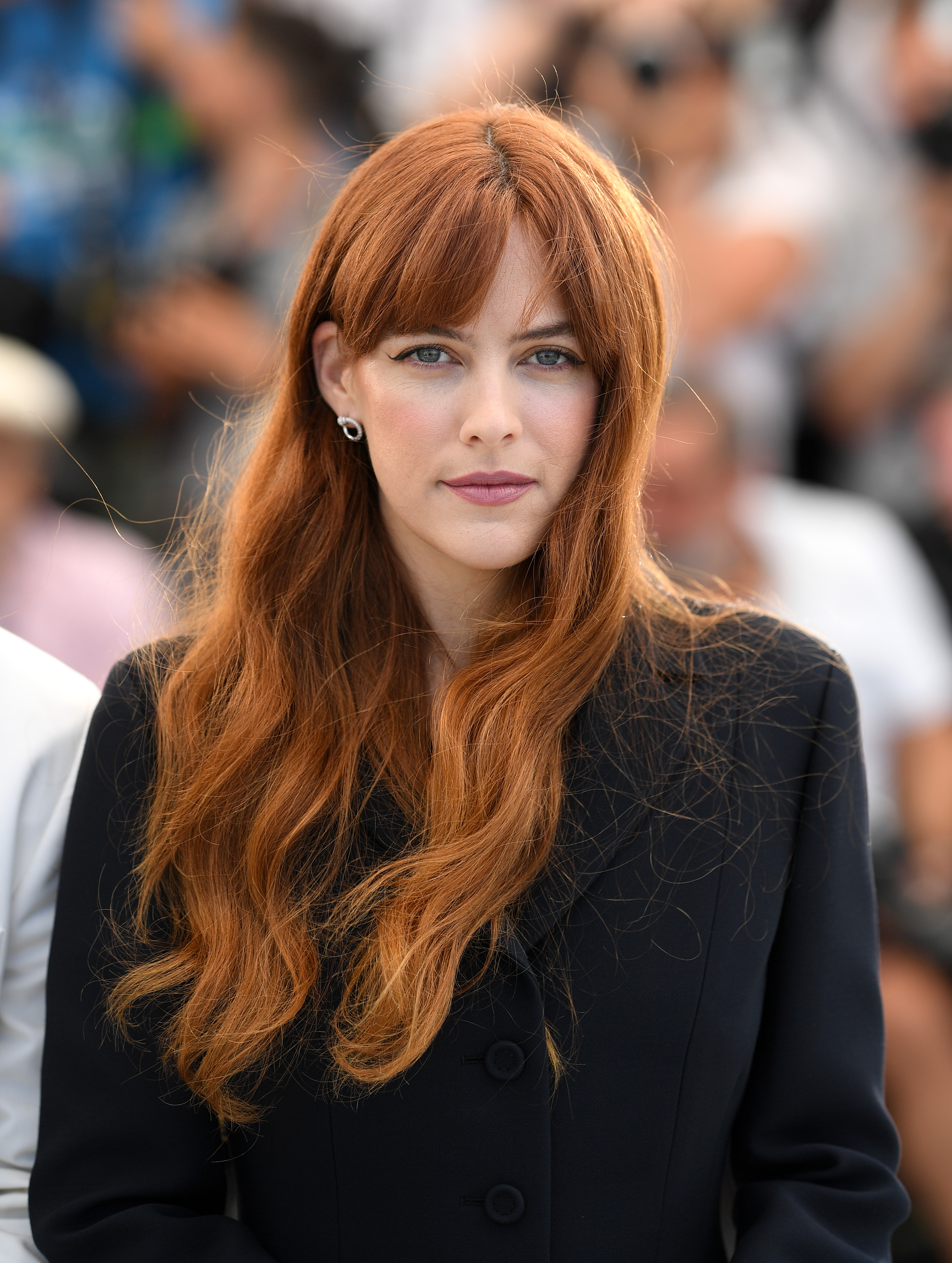 Riley Keough at the  the photocall for "War Pony" during the 75th annual Cannes film festival at Palais des Festivals on May 21, 2022 in Cannes, France | Source: Getty Images