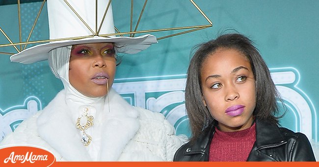  Erykah Badu, and Puma Sabti Curry attend the 2017 Soul Train Awards, presented by BET, at the Orleans Arena on November 5, 2017 in Las Vegas, Nevada | Photo: Getty Images