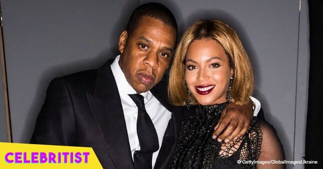 Tina Lawson melted hearts with pic of Beyoncé, Jay-Z & twins dressed in white from OTR II clip