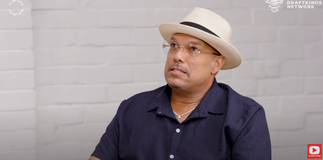 David Justice appears on "All the Smoke with Matt Barnes and & Stephen Jackson," in an episode released on August 7, 2025. | Source: YouTube/ALL THE SMOKE