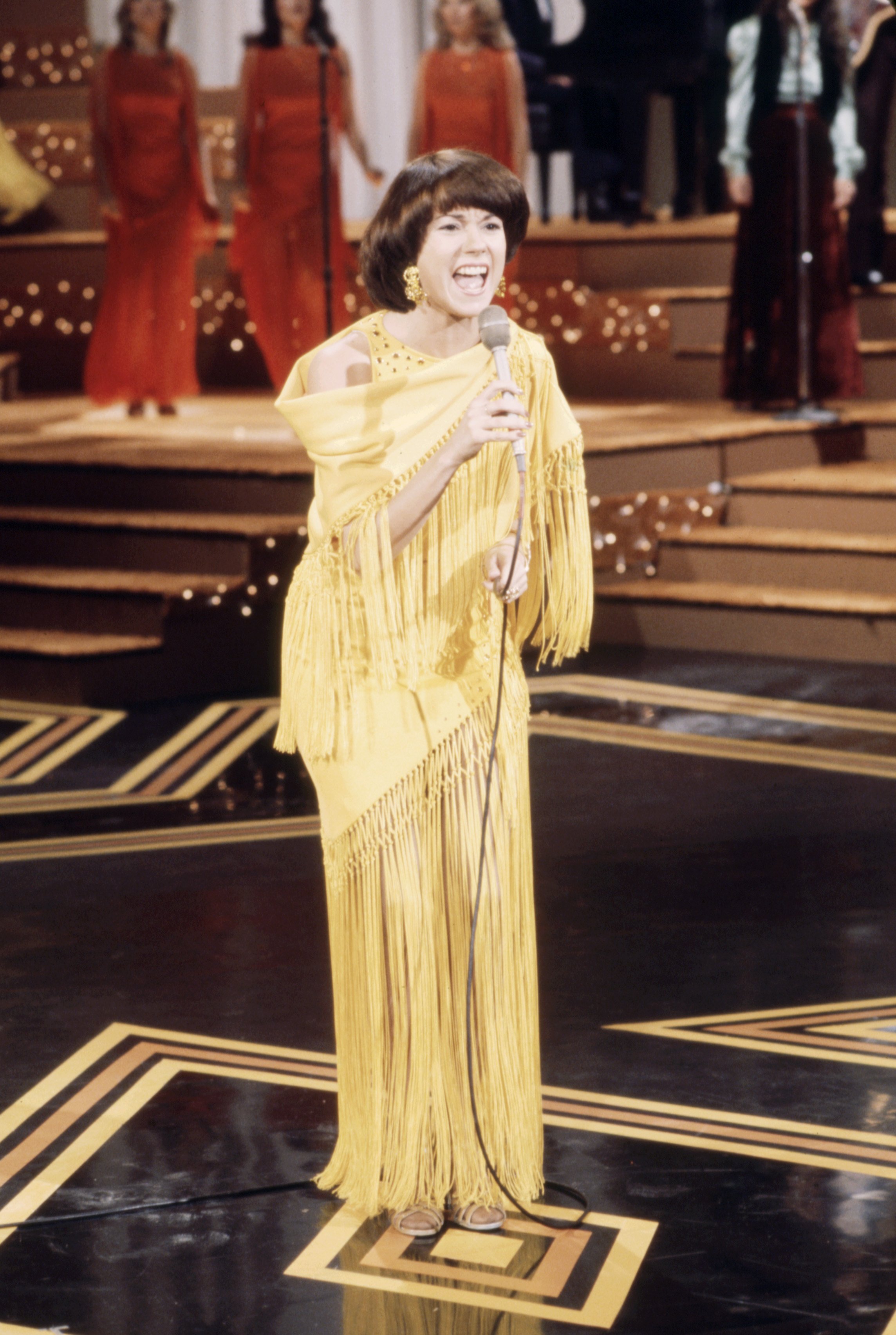 Kathie Lee Gifford as Kathie Epstein performing on the pilot for the series "Constantinople" in 1977 in Los Angeles. | Source: American Broadcasting Companies/Getty Images
