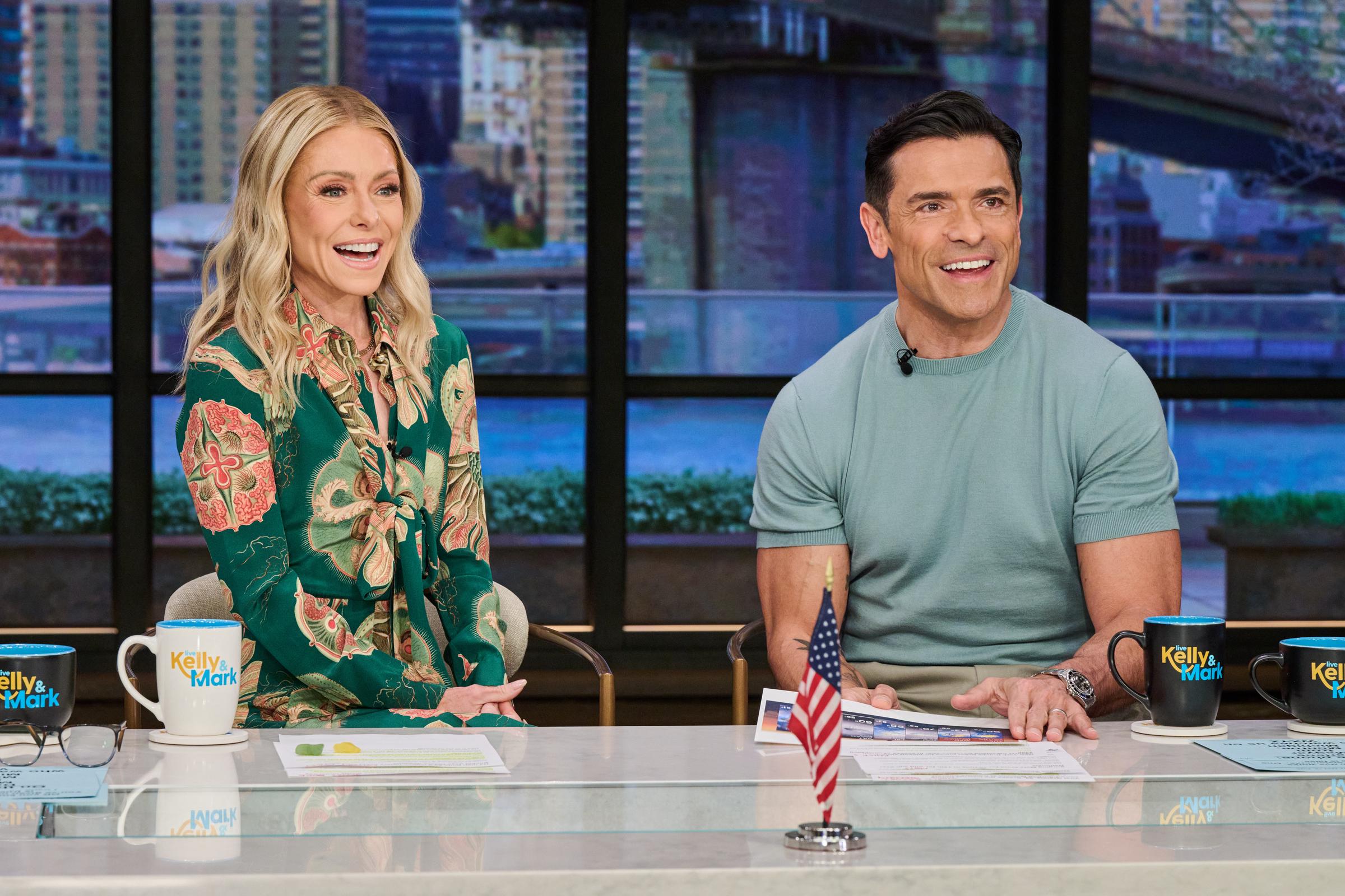 Because her mouth is currently healing, Ripa is under strict orders from her medical team. During the opening segment of Monday's show, Consuelos confirmed she is not allowed to talk while recovering. | Source: Getty Images