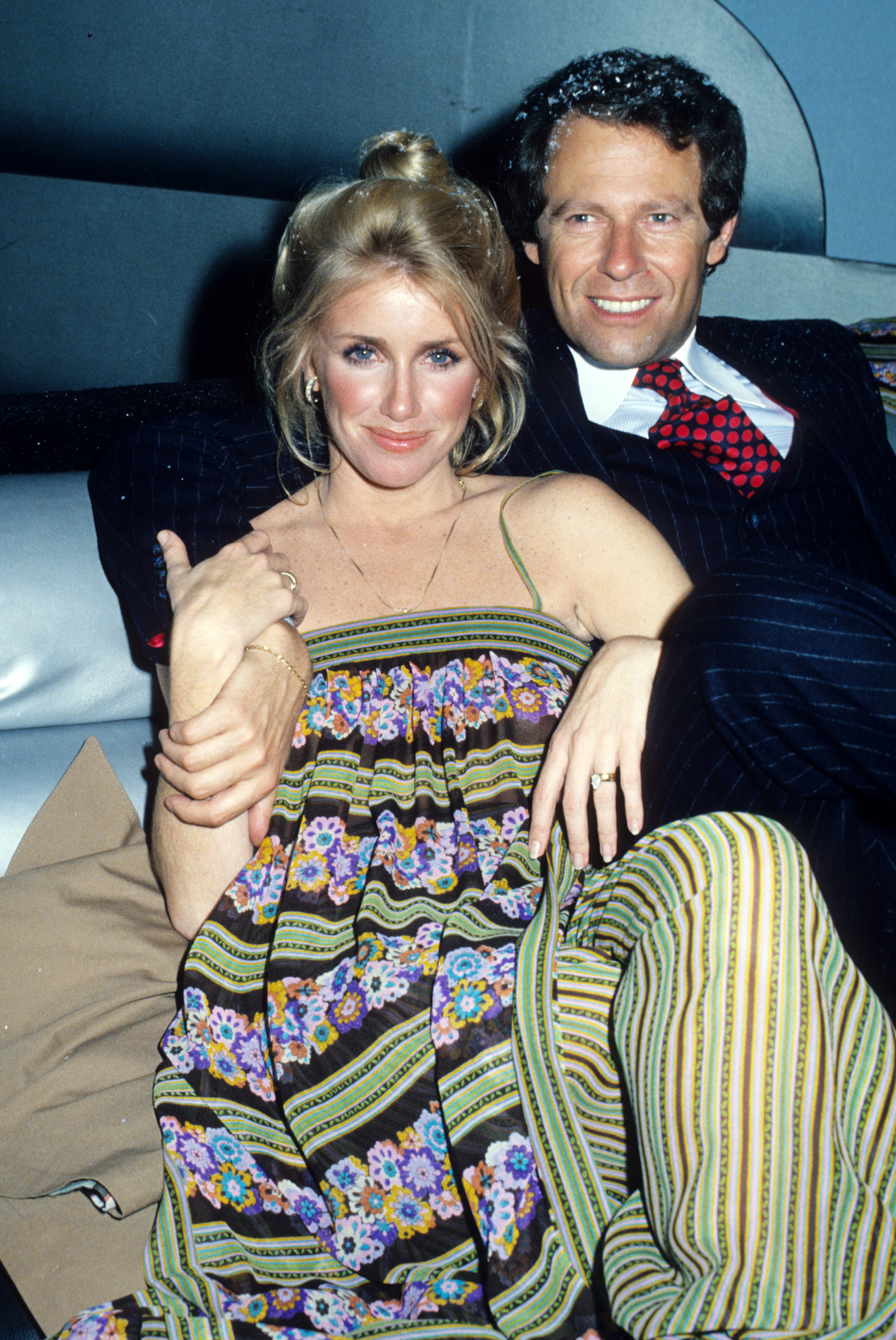 Suzanne Somers and Alan Hamel at Studio 54 in New York City on December 19, 1978 | Source: Getty Images