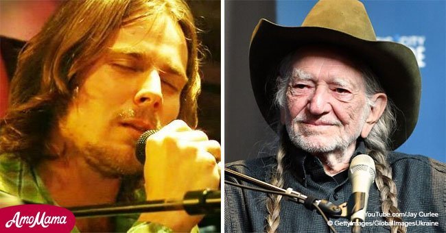 Willie Nelson's handsome son sounds just like him while singing father's iconic song