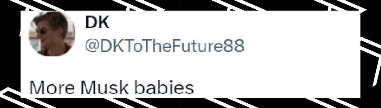A netizen's comment on a post about Amber Heard welcoming twins on May 11, 2025 | Source: X/TMZ