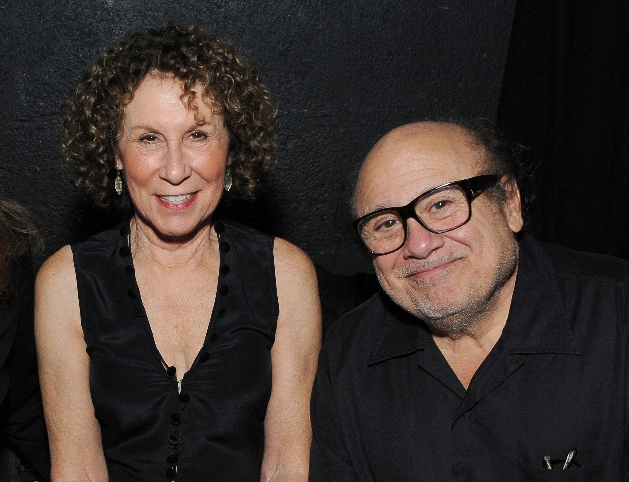 Actors Rhea Perlman (L) and Danny DeVito attend the International Myeloma Foundations 8th Annual Comedy Celebration | Source: Getty Images