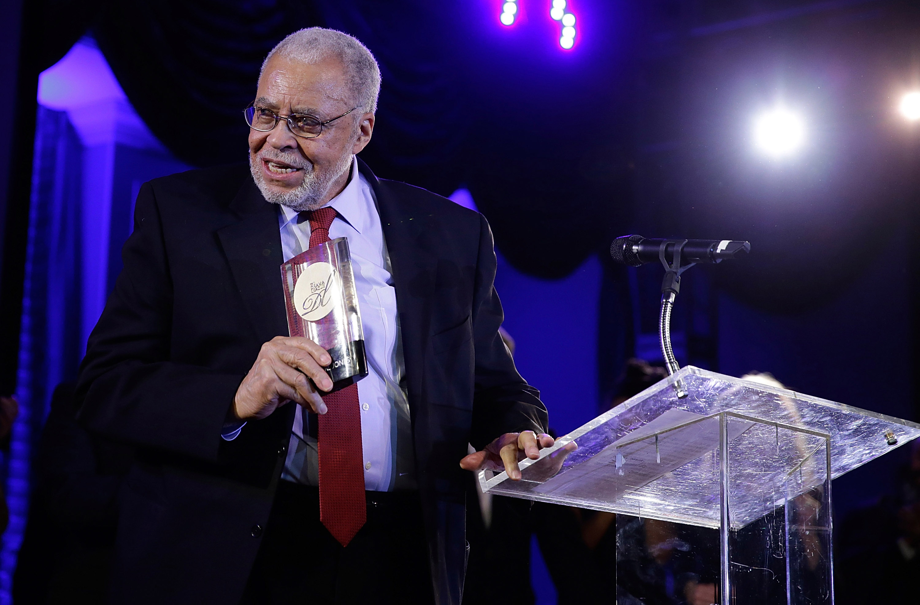 James Earl Jones at The Drama League's 31st Annual "Musical Celebration of Broadway" on February 2, 2015 | Source: Getty Images