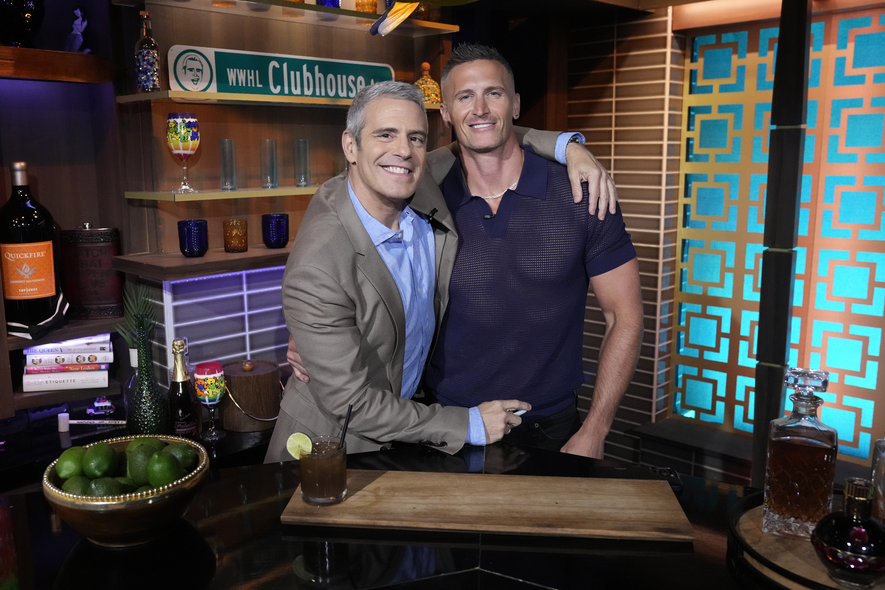 Andy Cohen and John Hill on season 20 of "Watch What Happens Live With Andy Cohen" on June 28, 2023 | Source: Getty Images