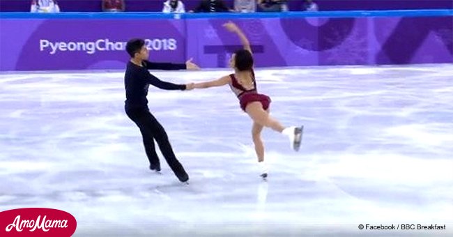 Skating duo wows crowd with their stunning 'Hallelujah' routine